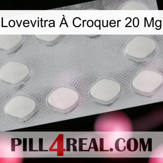 Lovevitra À Croquer 20 Mg 16